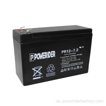 12V 7.2AH Bleib Batterie Batterie